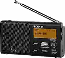 Sony XDR-P1DBP Pocket DAB/DAB+ Radio - Black : Amazon.co.uk
