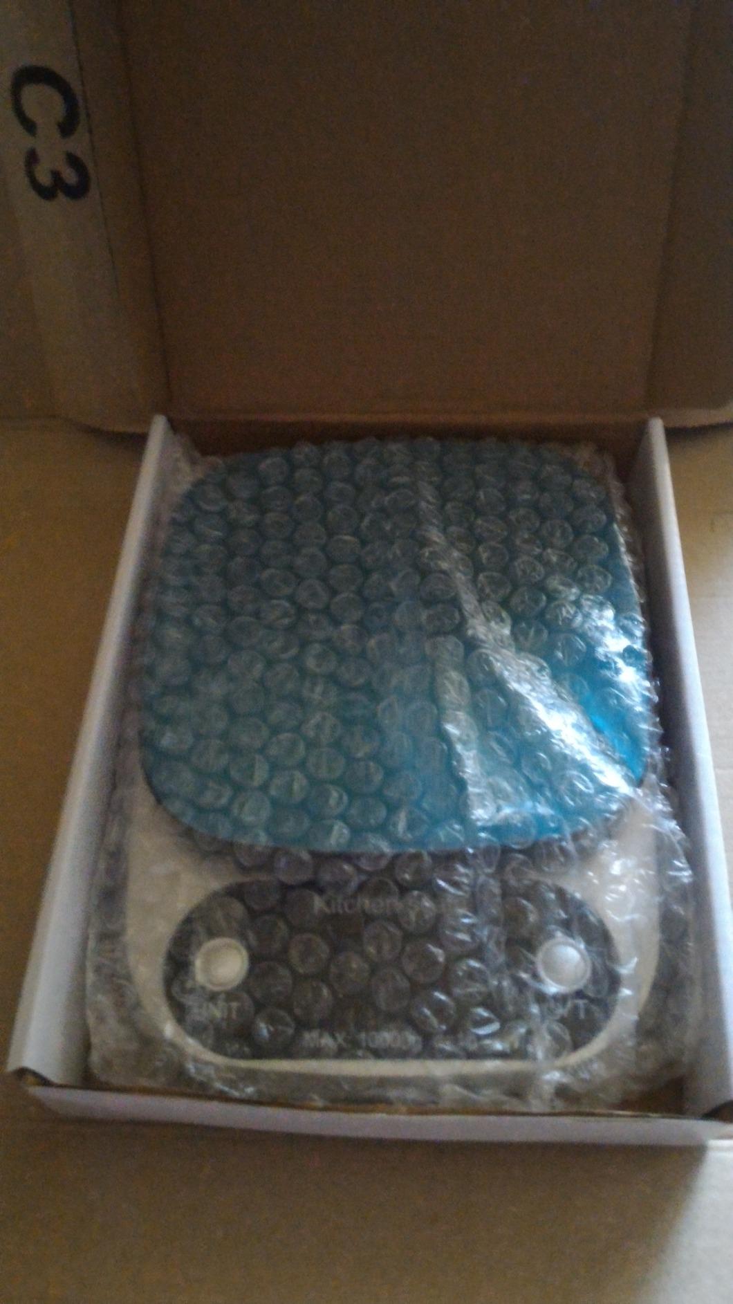 EVA Bilancia Cucina Elettronica Digitale Acciaio 5 Kg Ciotola Alta Precisione