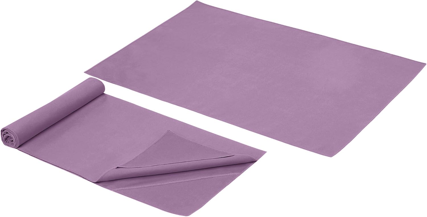 Amazon Basics 1/4-Inch Thick TPE Yoga Mat 6 Piece Set