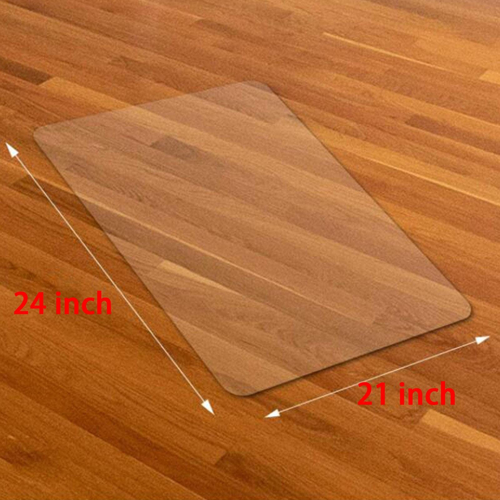Coussin Transparent Tapis Fauteuils Moquette Coussin Sol PVC Ergonomique Adapté pour Enfants Chambre Cuisine Ordinateur, Mat, 2,0mm