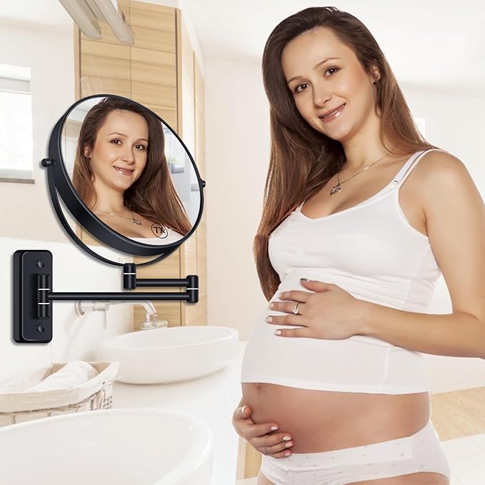 Espejo de Maquillaje Magnificante BTremary 8" Montado en Pared miniatura 4