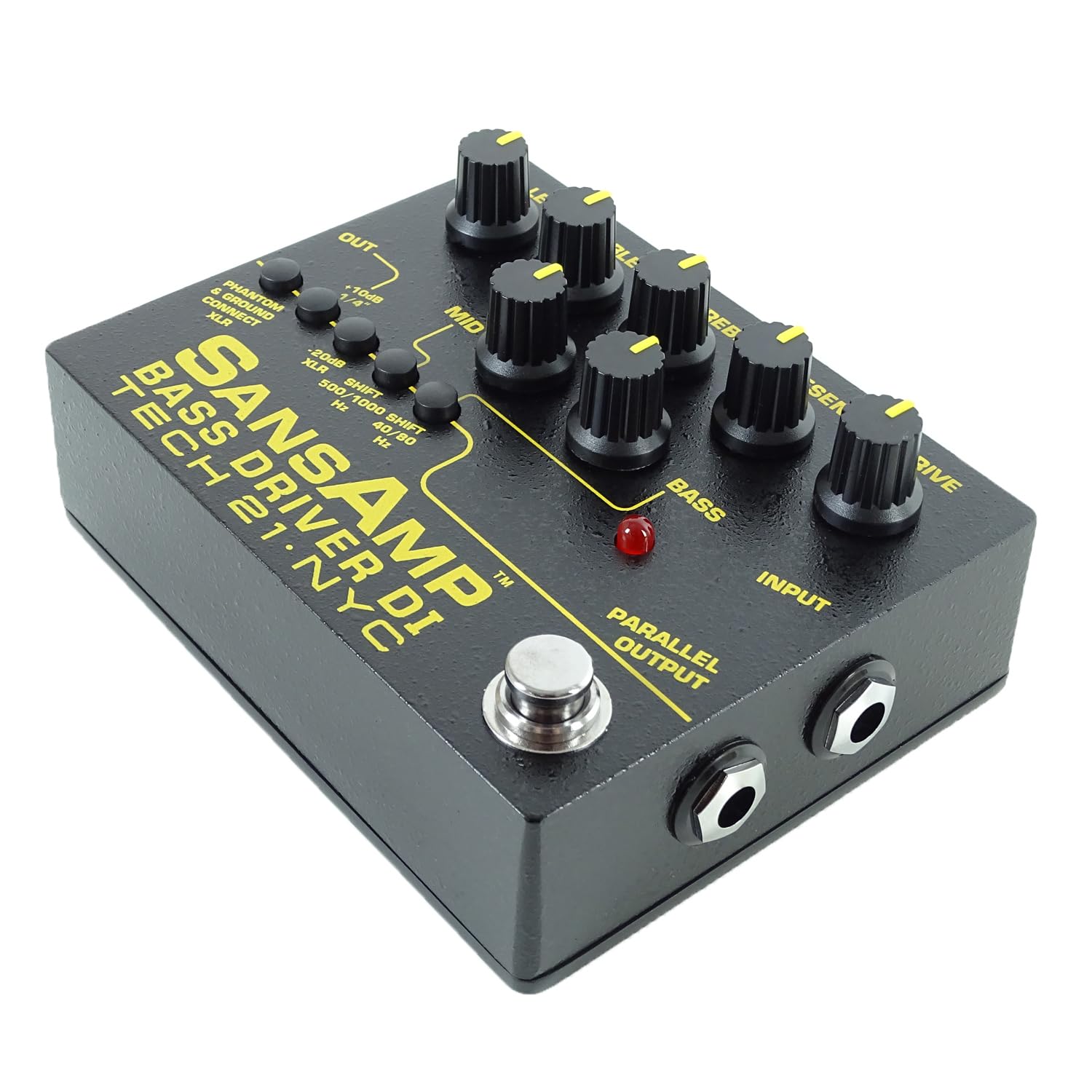 Tech 21 SansAmp Bass Driver DI V2 Preamp Effektpedal + keepdrum Netzteil