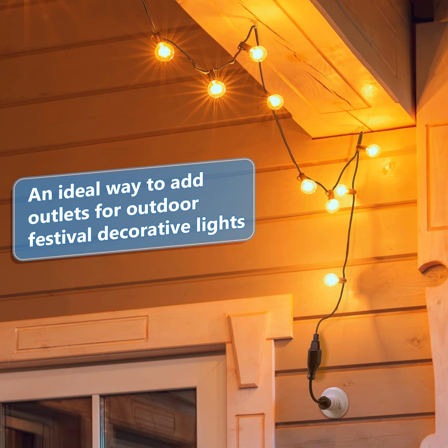 E26/ E27 2 and 3 Prong Light Bulb Socket Adapter Bundle with 3 Outlet Light Socket Adapter with Extension Cord