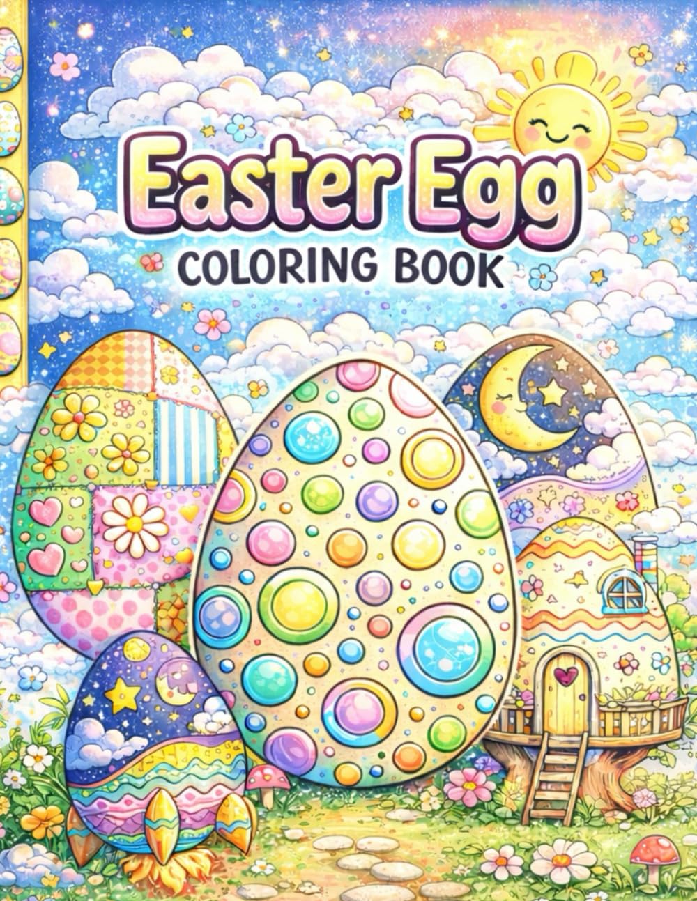 Ester Eggs Coloring Book: Easter Coloring Book