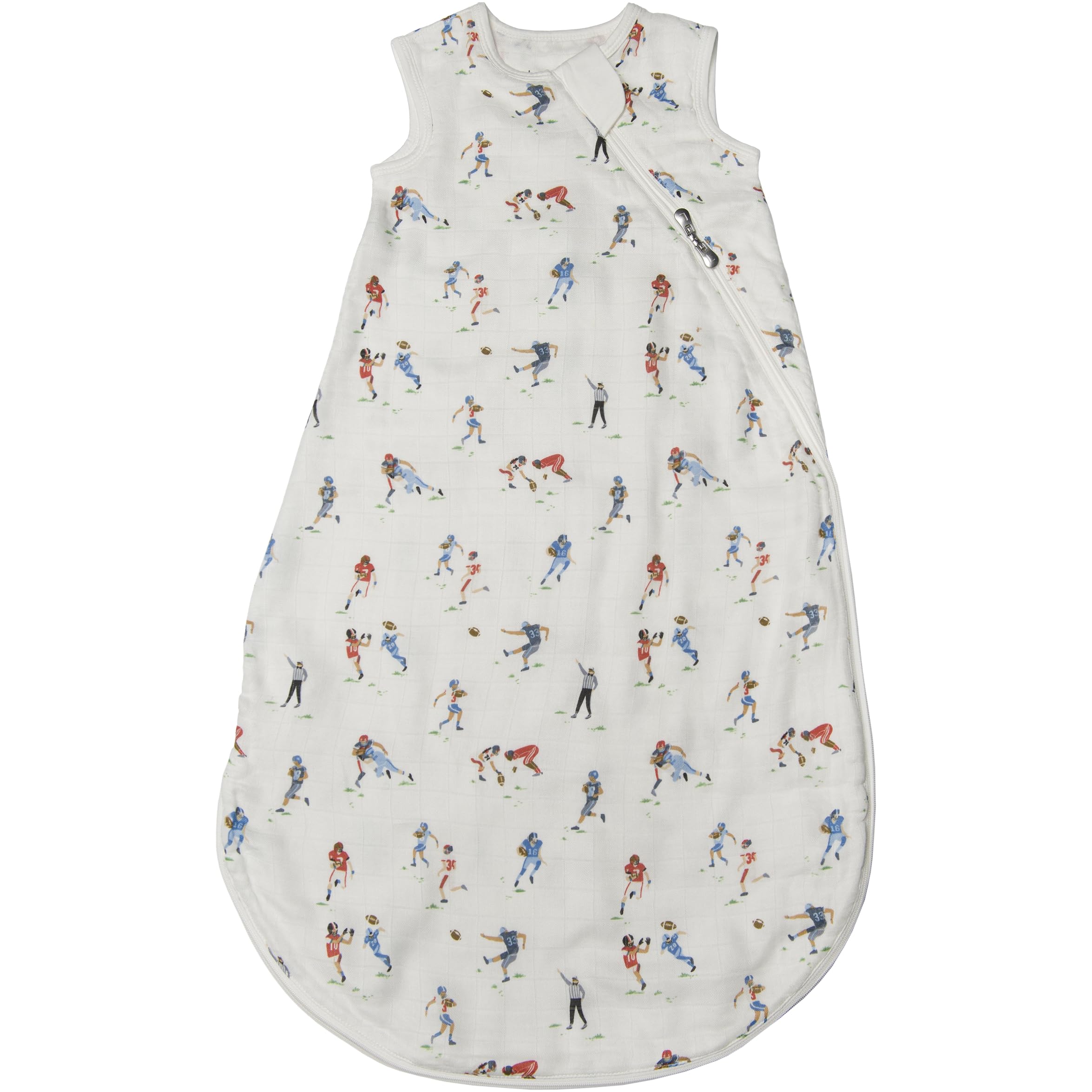 Loulou Lollipop Lightweight Muslin Wearable Baby Blanket Sleeping Bag, Unisex Infant Toddler, 0.5 TOG, 2-Way Zipper Sleepsack
