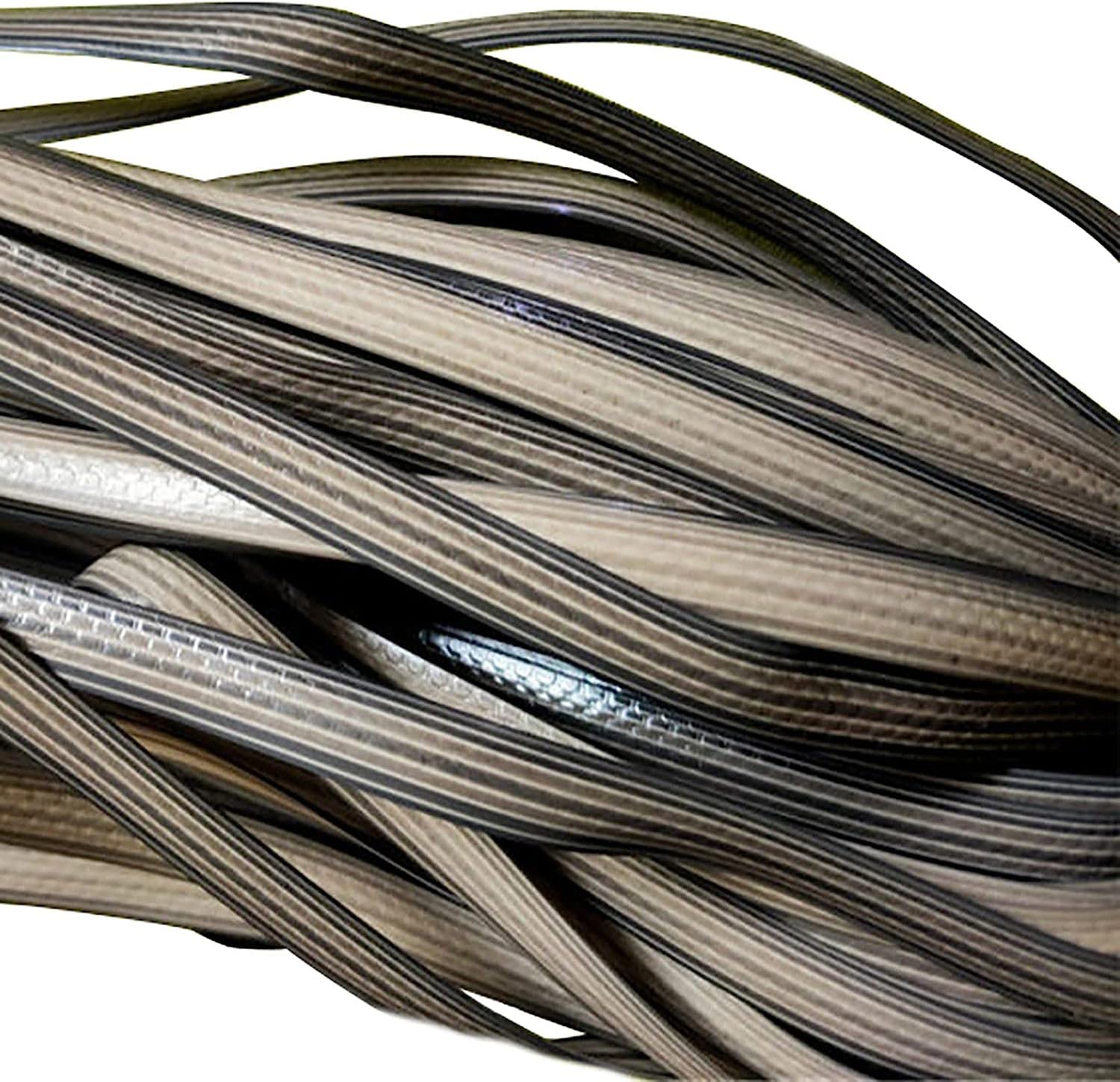 MoreiH Rattan Roll Woven Material Plastic Pe Wicker Repair Material, 8Mm 500G Plastic Woven Repair Material for Outdoor Garden Pationiture Rattan