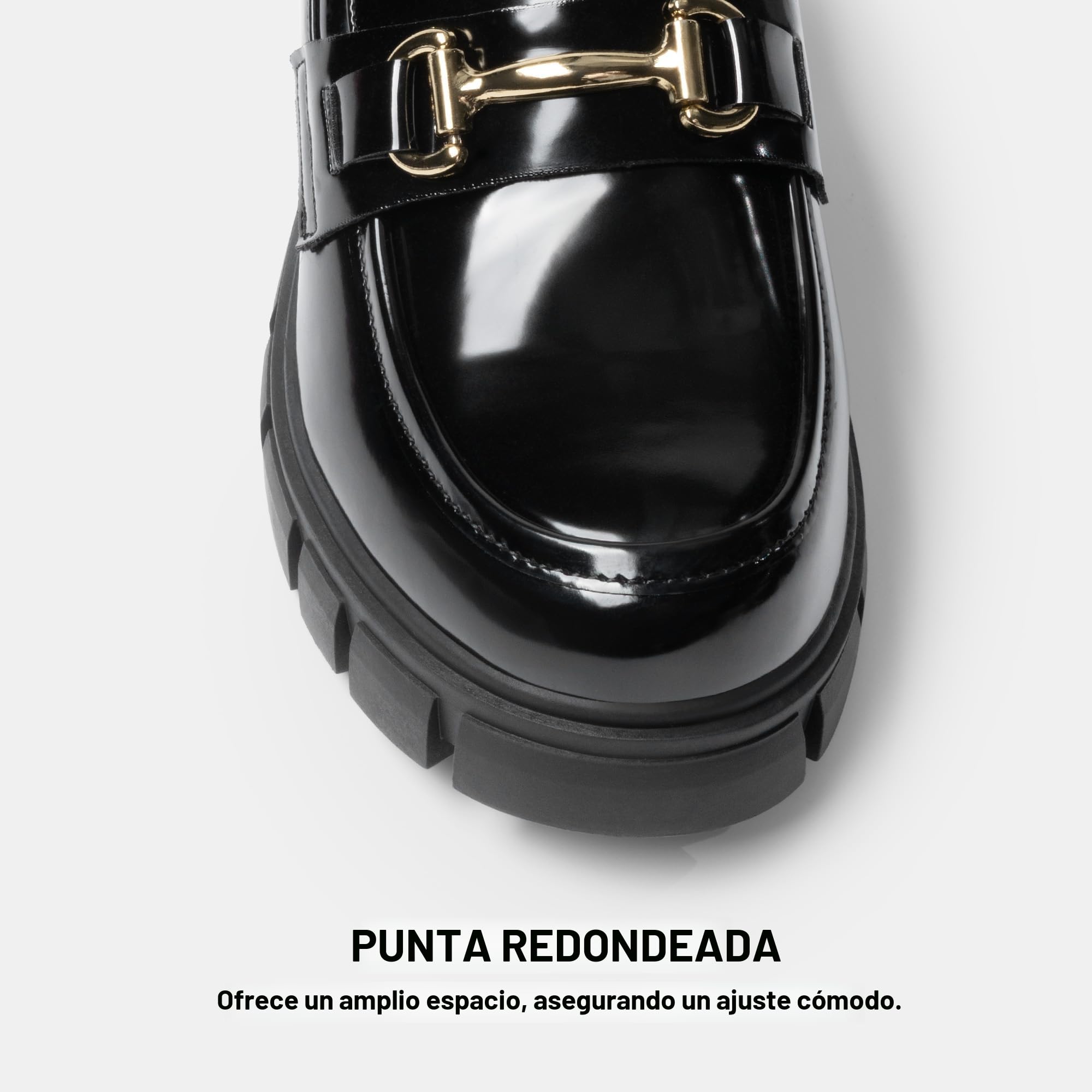 DREAM PAIRS Mocasines para Mujeres Plataforma Mocasines Gruesos Slip On Zapatos Casual