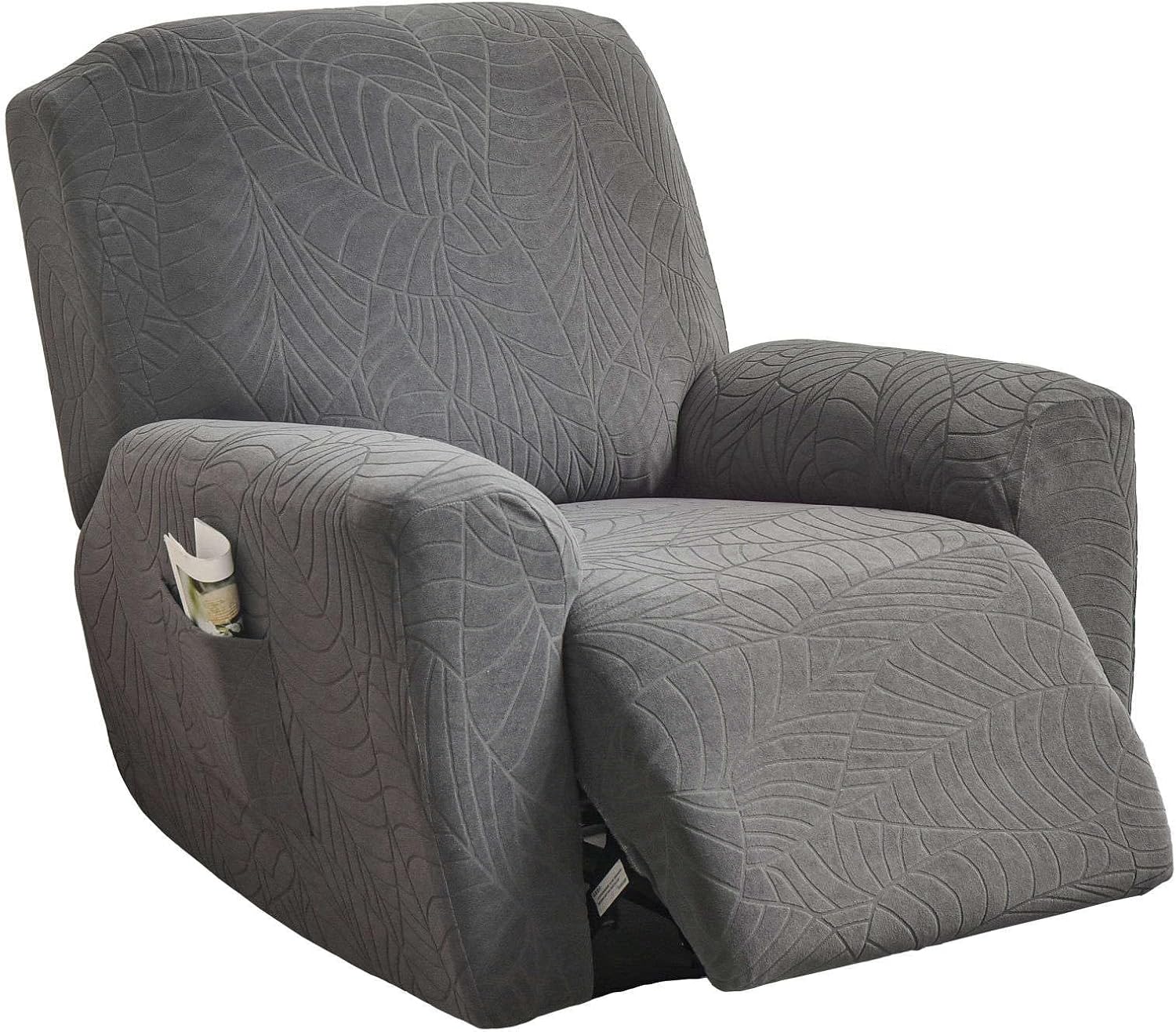 oiuruni Stretch Recliner Covers,4 Piece Recliner Slipcover