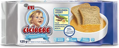 Eti Cicibebe Vitaminli Kızarmış Ekmek 125 g x 15 Adet