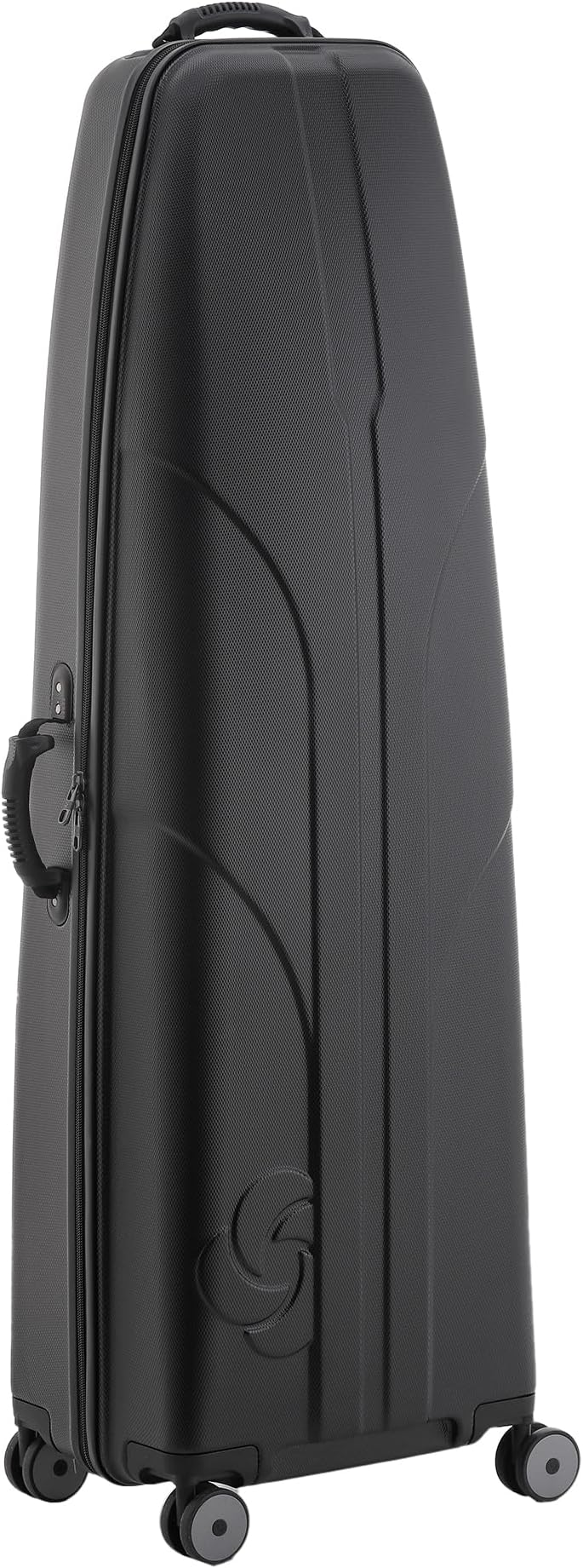 Tour Deluxe Golf Hard Case Golf Travel Bag, Lightweight & Durable ABS Shell, 360 Degree Multi-Directional Wheels