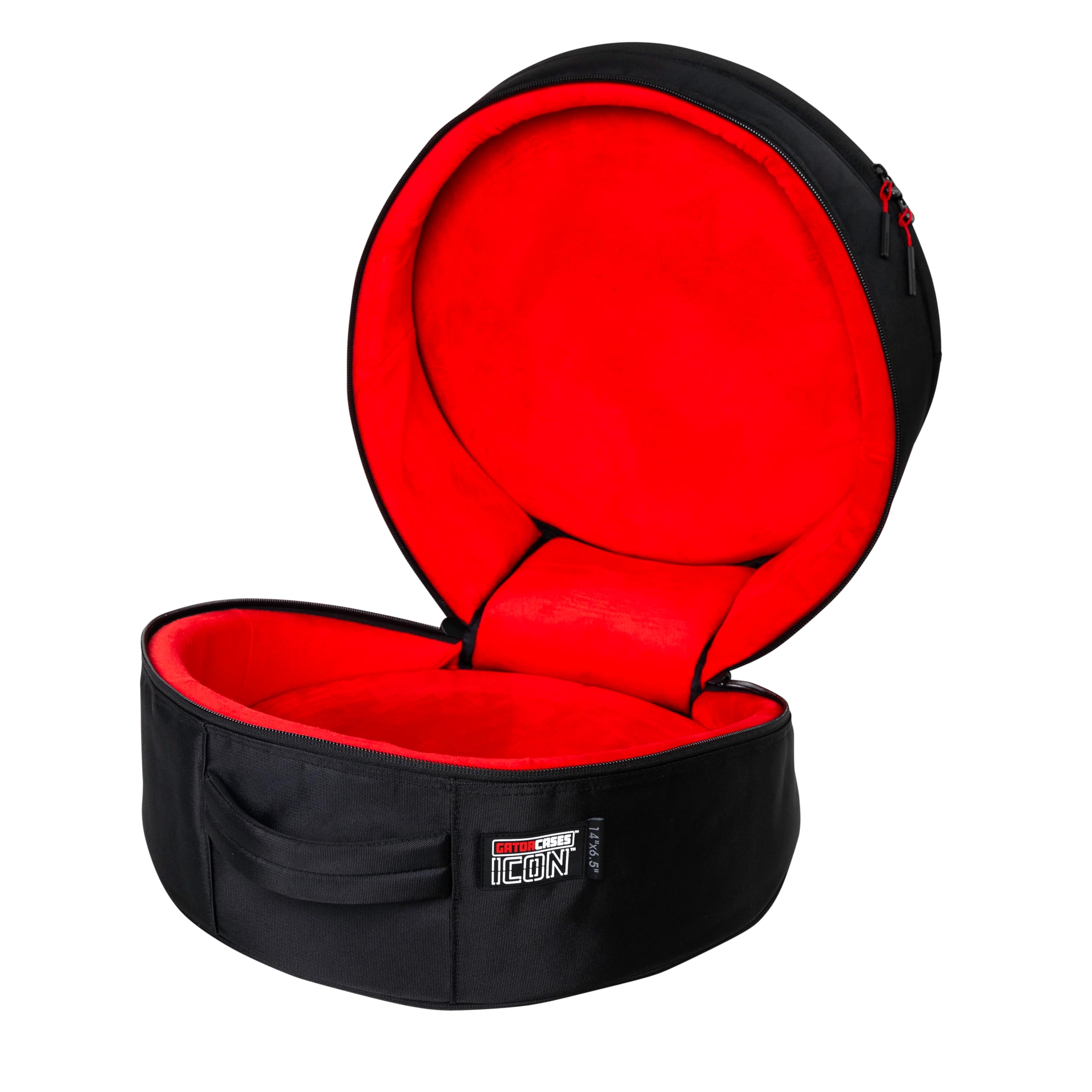 Gator Cases ICON Series Premium Snare Drum Bag | 14" x 6,5" | schwarz (GP-ICON-1465SD)