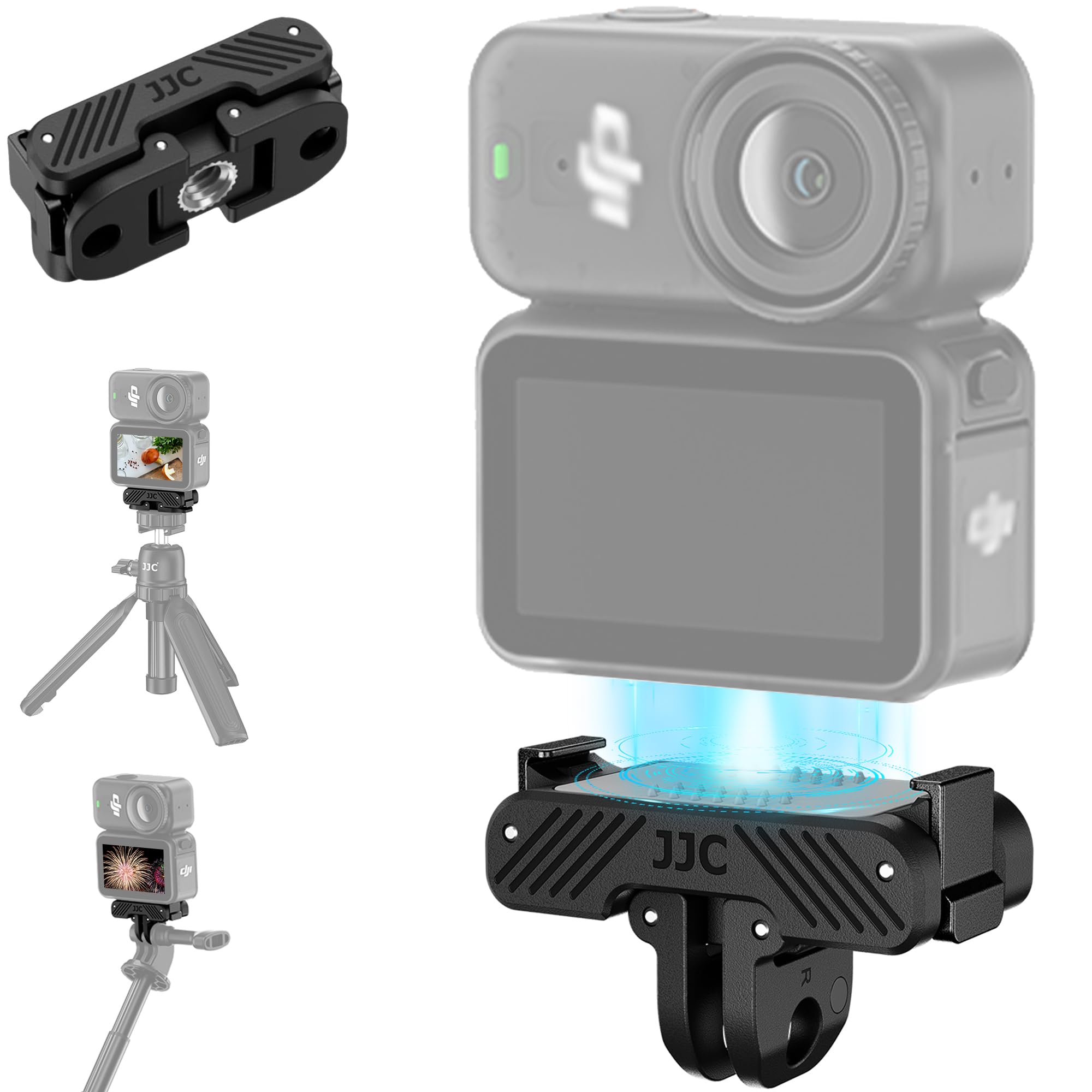 Amazon | JJC DJI Osmo Nano Osmo Action 6 磁気 クイックリリース