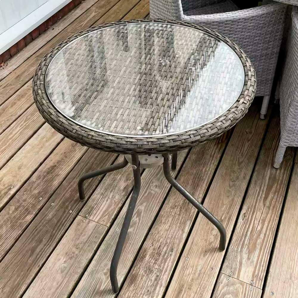 Protector Redondo a Medida para mesas y Muebles Fabricado con metacrilato Transparente, Disponible en Todas Las Medidas. (150cm)