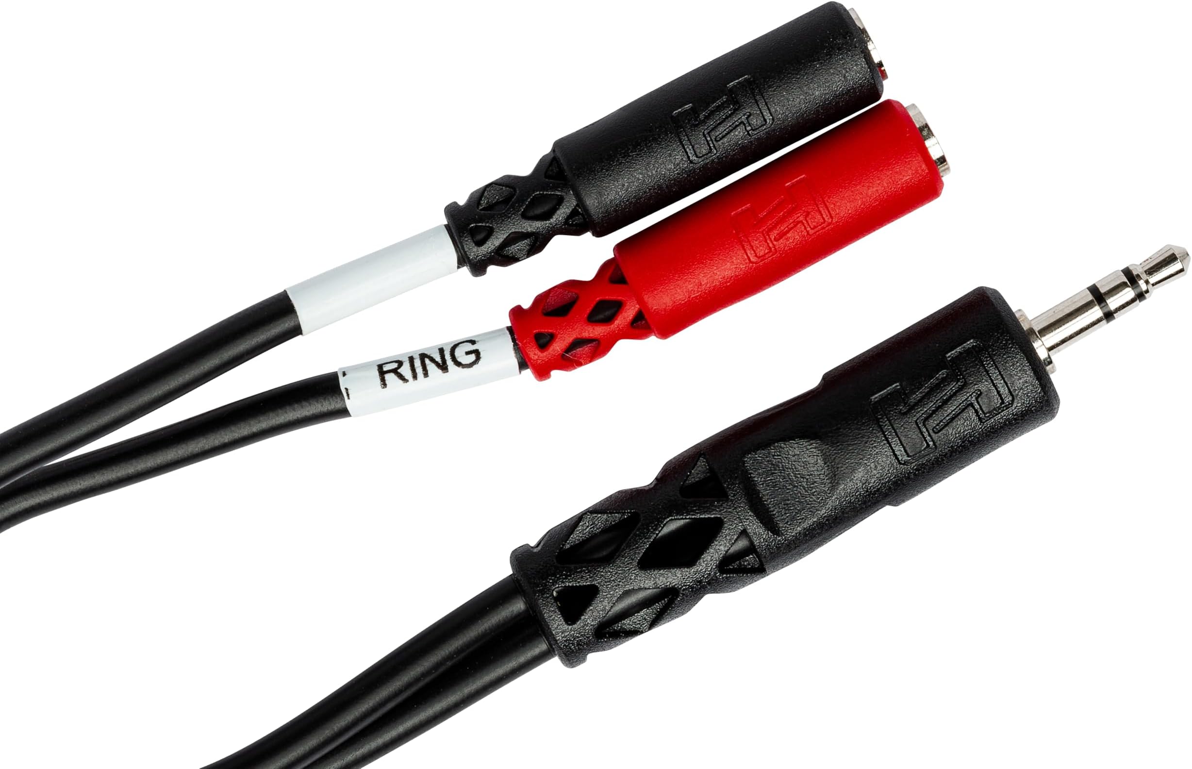 Hosa YMM-261 3.5 mm TRS to Dual 3.5 mm TSF Stereo Breakout Cable