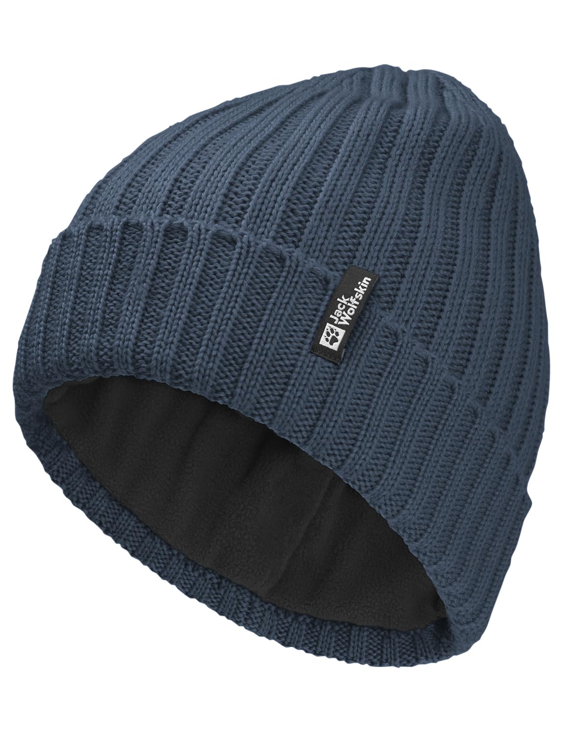 Jack Wolfskin Unisex Rib Knit Beanie Hat