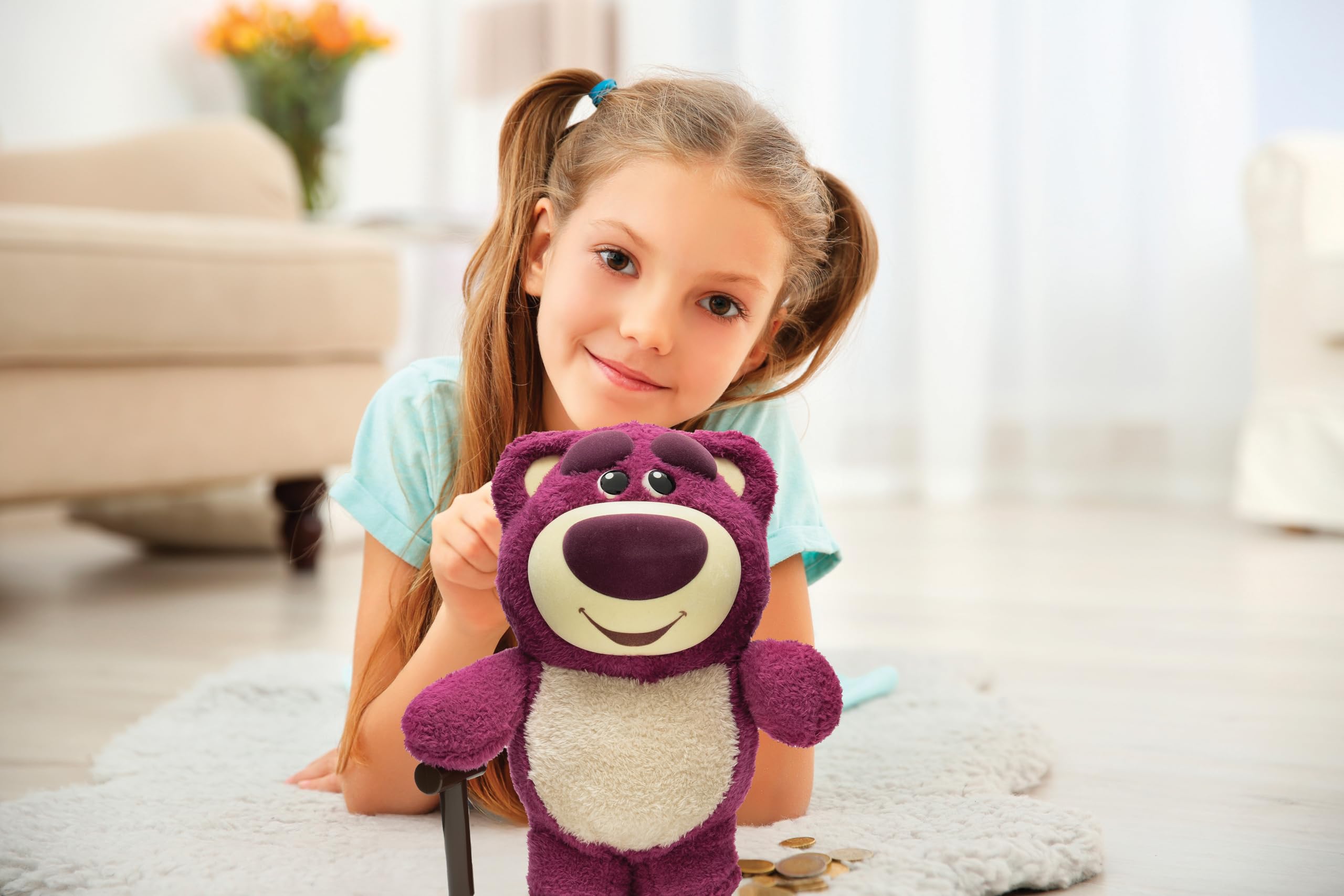 Lexibook, Lotso, Cassaforte elettronica Lotso, Rosa Rosso, JG140TS1