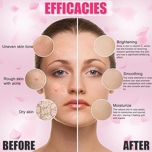 Miniatura 3 de Máscara facial profesional de gelatina para tratamientos faciales  Mejora de oro de 24 quilates y rosa búlgara para el cuidado de la piel para