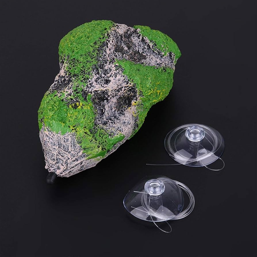 置石（観賞用） Amazon.co.jp: 人工浮遊軽石吊り石植物石の水槽の装飾品で育つ