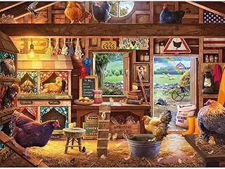 Buffalo Games - Country Ladies - 1000 Piece Jigsaw Puzzle for Adults Challenging Puzzle Perfect for Game Nights - 1000 Piece Finished Size is 26.75 x 19.75
