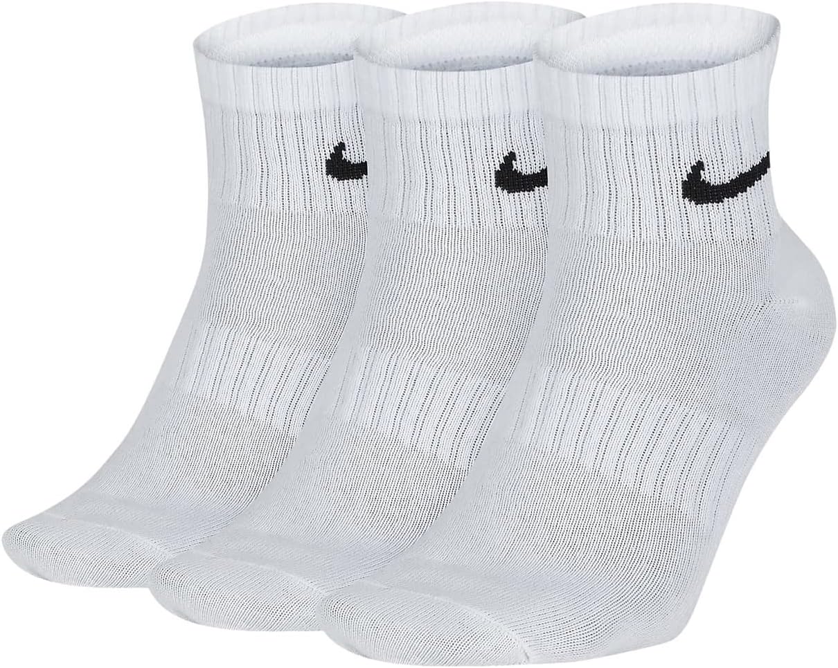 nike mens white ankle socks