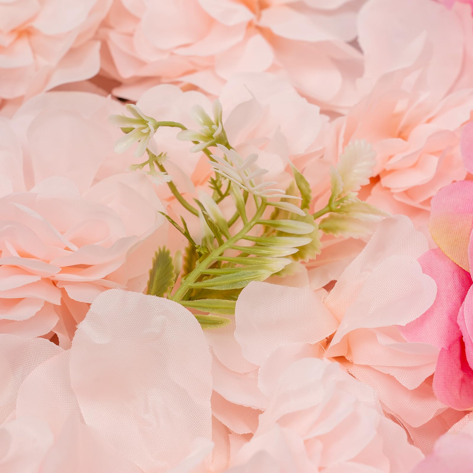 Pannello da parete con fiori, artificiali, rosa, dalia piante acquatiche, parete floreale per matrimonio, decorazione, sfondo per giardino, balcone, terrazza, eventi, decorazione fai da te