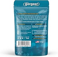 Vista 2 de Hermit Crab Soaking Salt, Ocean-Like Environment, Includes Calcium and Trace Minerals, No additives or Harmful Ingredients. for Optimal Health and