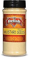 Vista 2 de Semillas de mostaza amarilla molida de Its Delish, (1 lb)