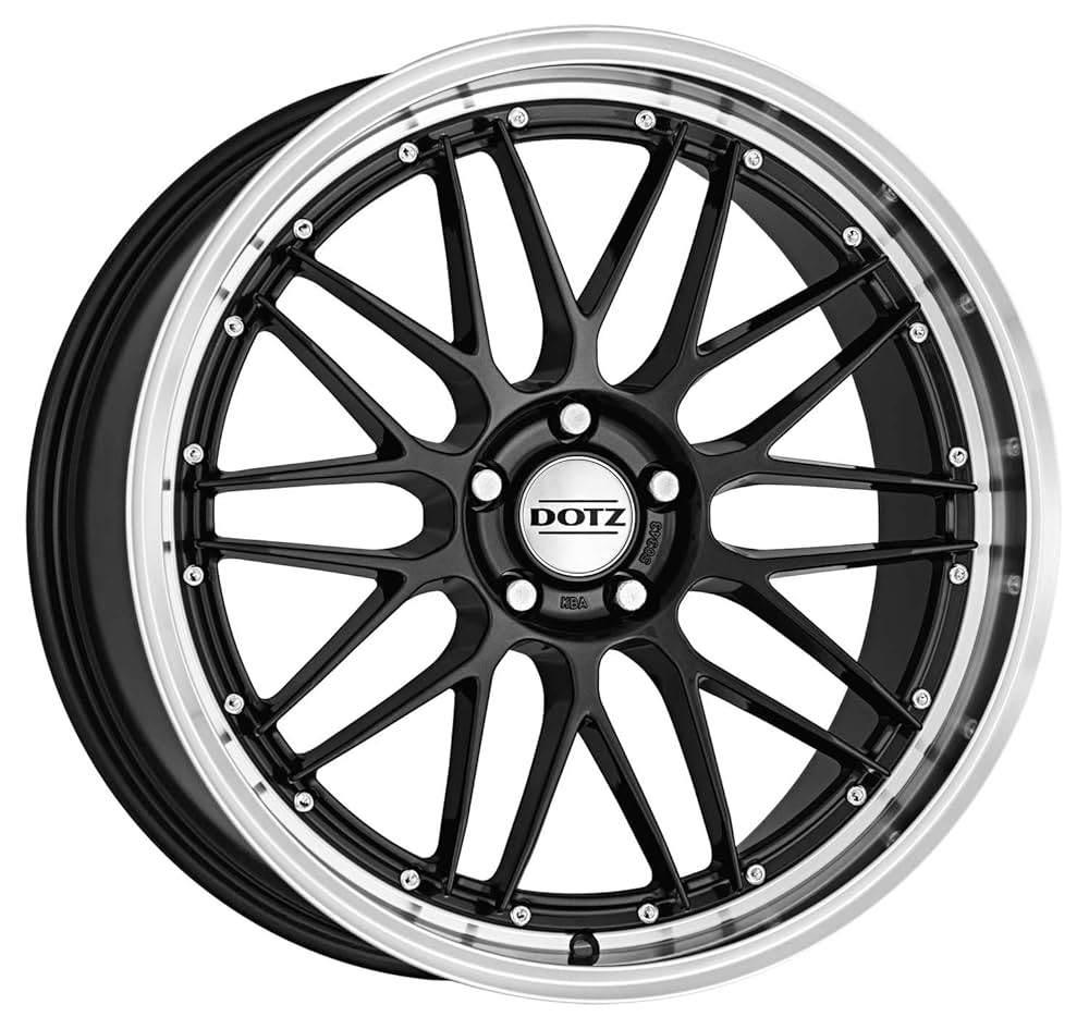 FELGI DOTZ REVVO DARK GUNMETAL/POLISHED LIP 17