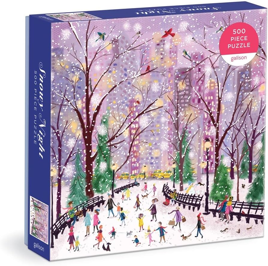 Galison Snowy Night 500 Piece Puzzle from Galison 20" x