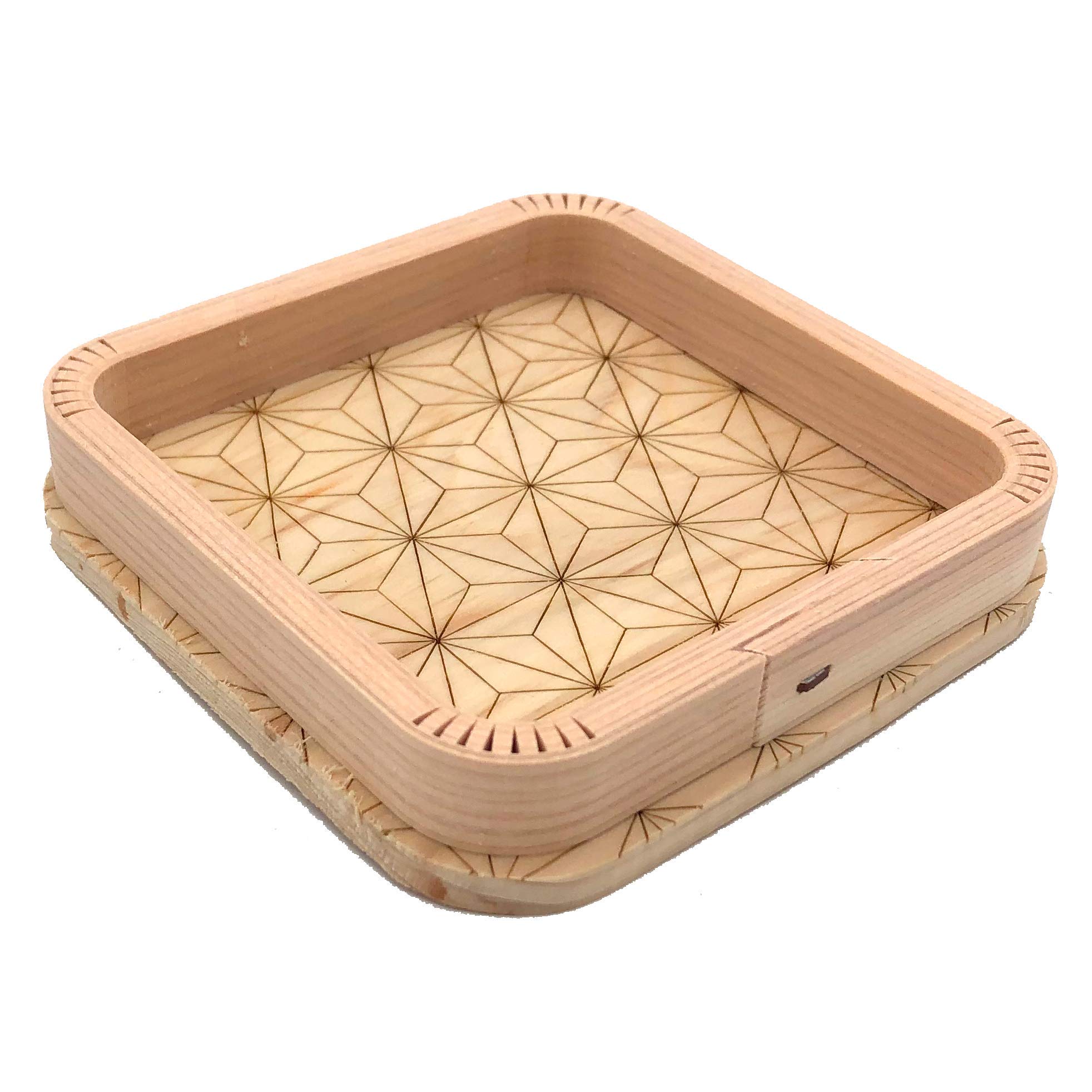 Amazon｜神棚の里 折敷2.5寸 麻の葉模様 神具｜神具セット