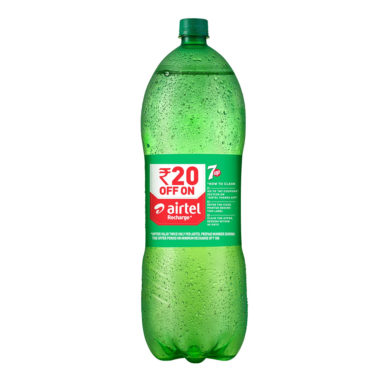 7UP Soft Drink, 2.25 L,Lemon 1