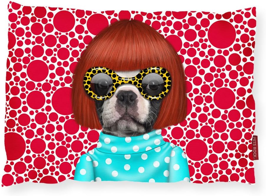 Pets Rock Spots Luxury Dog Bed