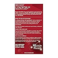 Vista 2 de Revlon ColorSilk Beautiful Color 41 marrón medio 1 ea (paquete de 5)