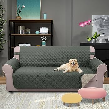 Amazon.com: U-NICE HOME 4 Seater Sofa Cover 91 Inch Large
