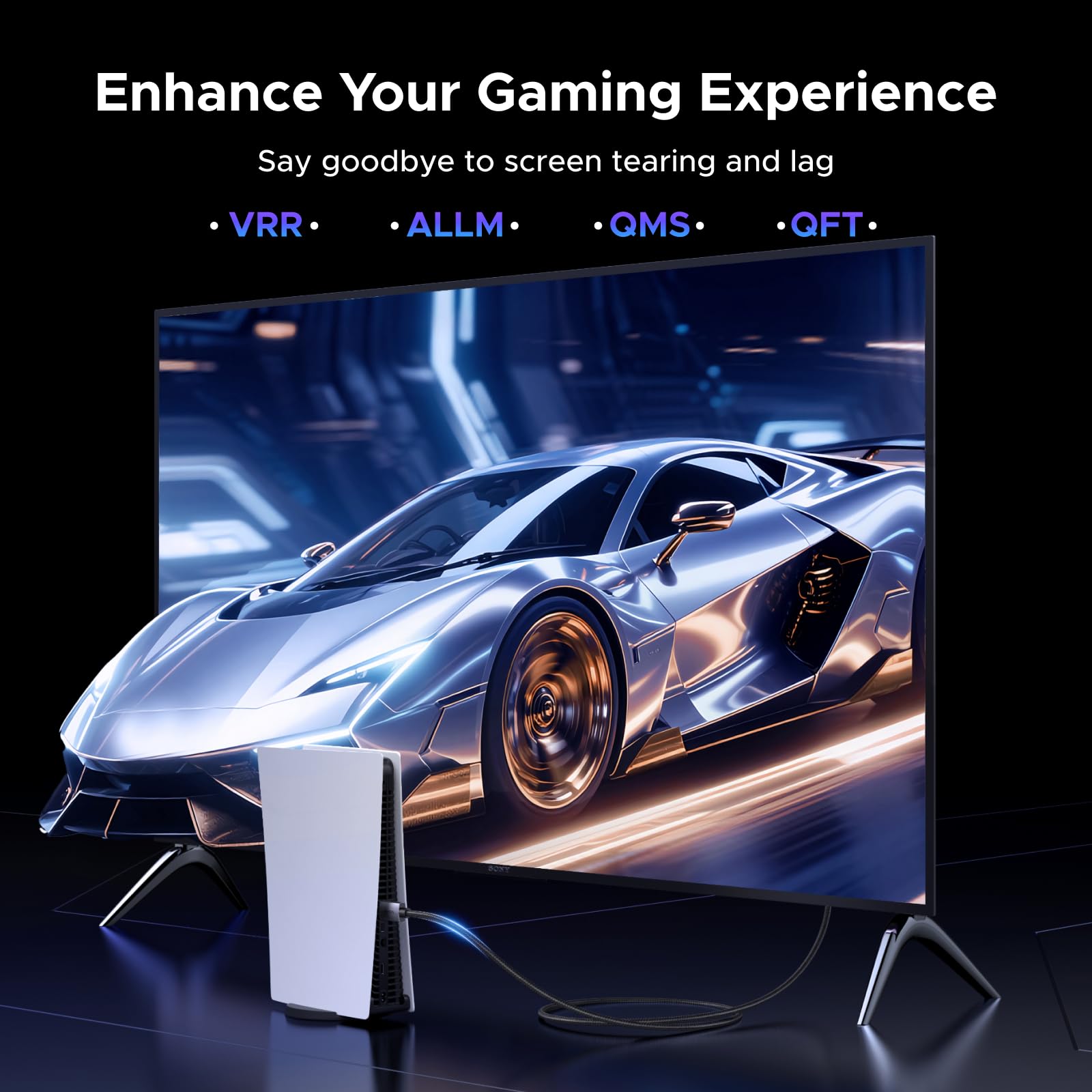 UGREEN 8K Câble HDMI 2.1 Coudé 90° 10K 8K 60Hz 4K 240Hz Haute Vitesse 48Gbps Cordon HDMI Aluminium Dynamic HDR Dolby Atmos HDCP Tressé en Nylon Compatible avec PS5 4 Xbox MacBook Pro Blu Ray HDTV (2M)