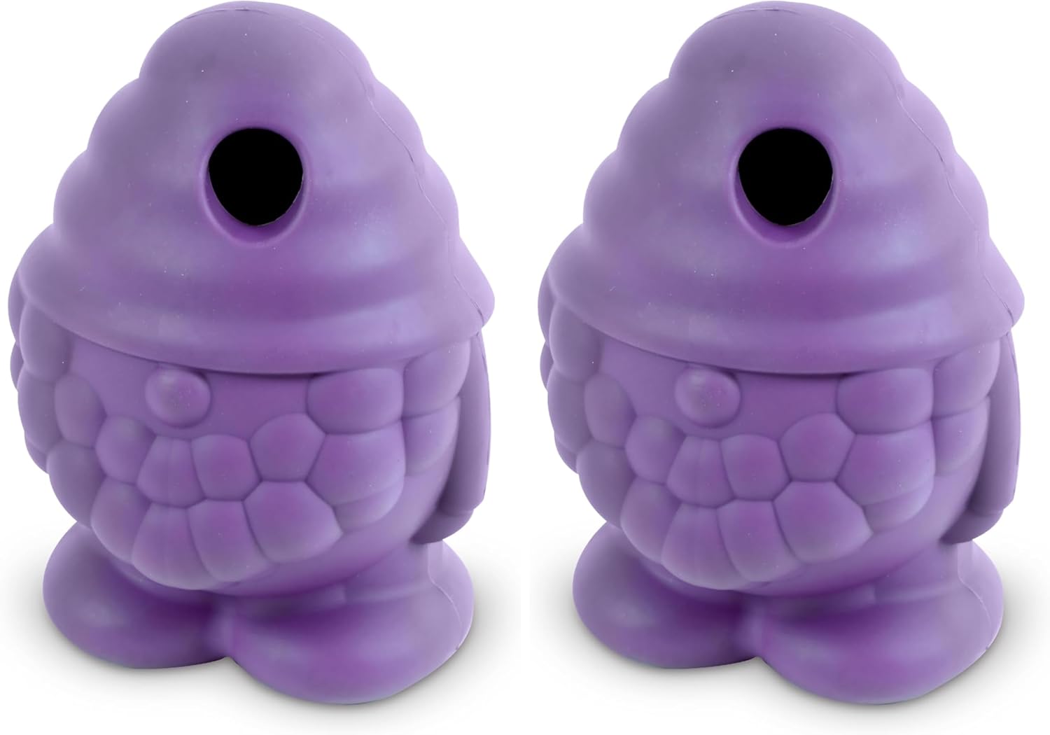 Brightkins Tough & Tumble Treat Dispenser Large Gnome - BPA Free Enrichment Treat Dispensing Dog Toy for Aggressive Play (Pack of 2)
