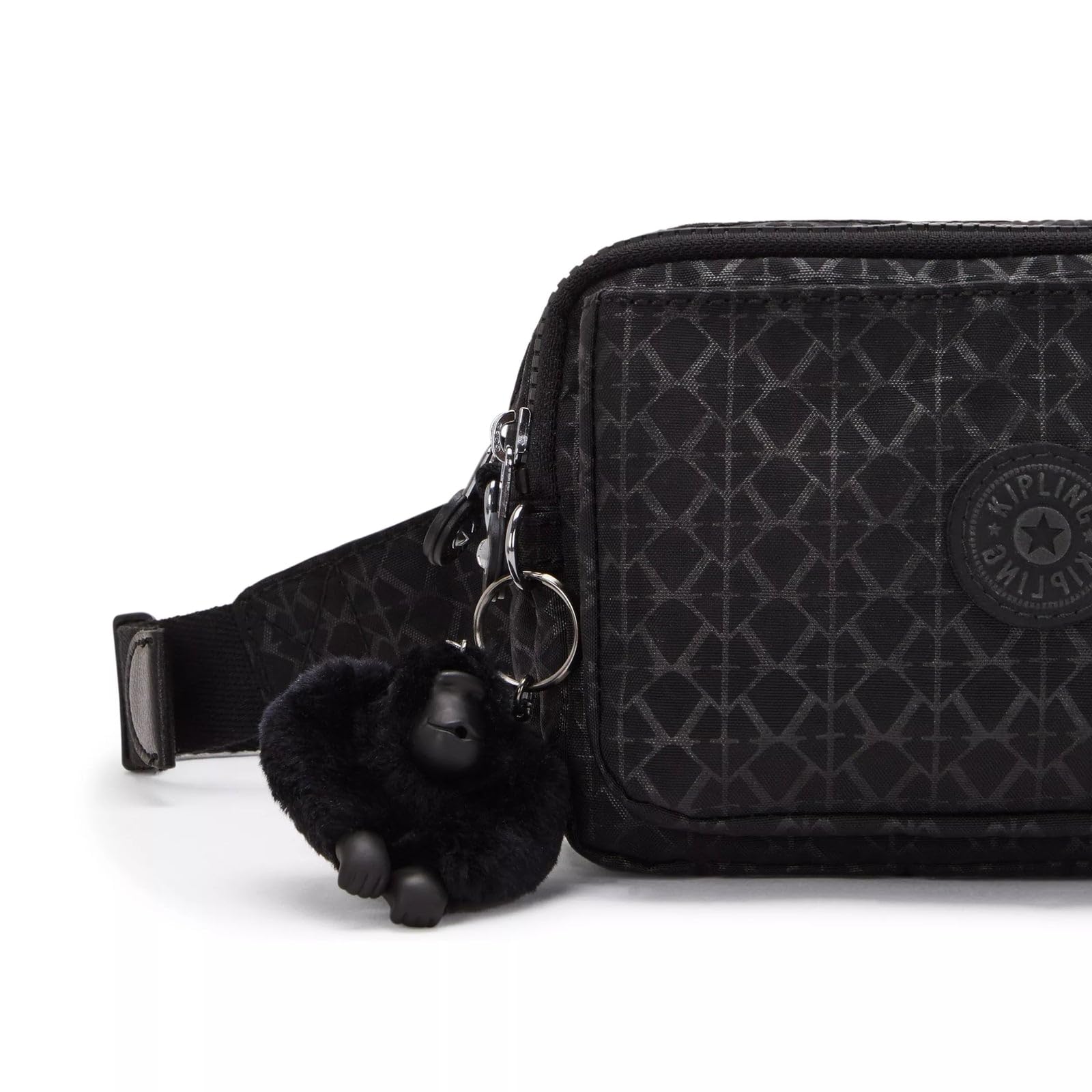 Kipling Abanu - Bolso Cruzado Convertible con Estampado múltiple, Firma Emb, 7.5''L x 5''H x 3.3''D