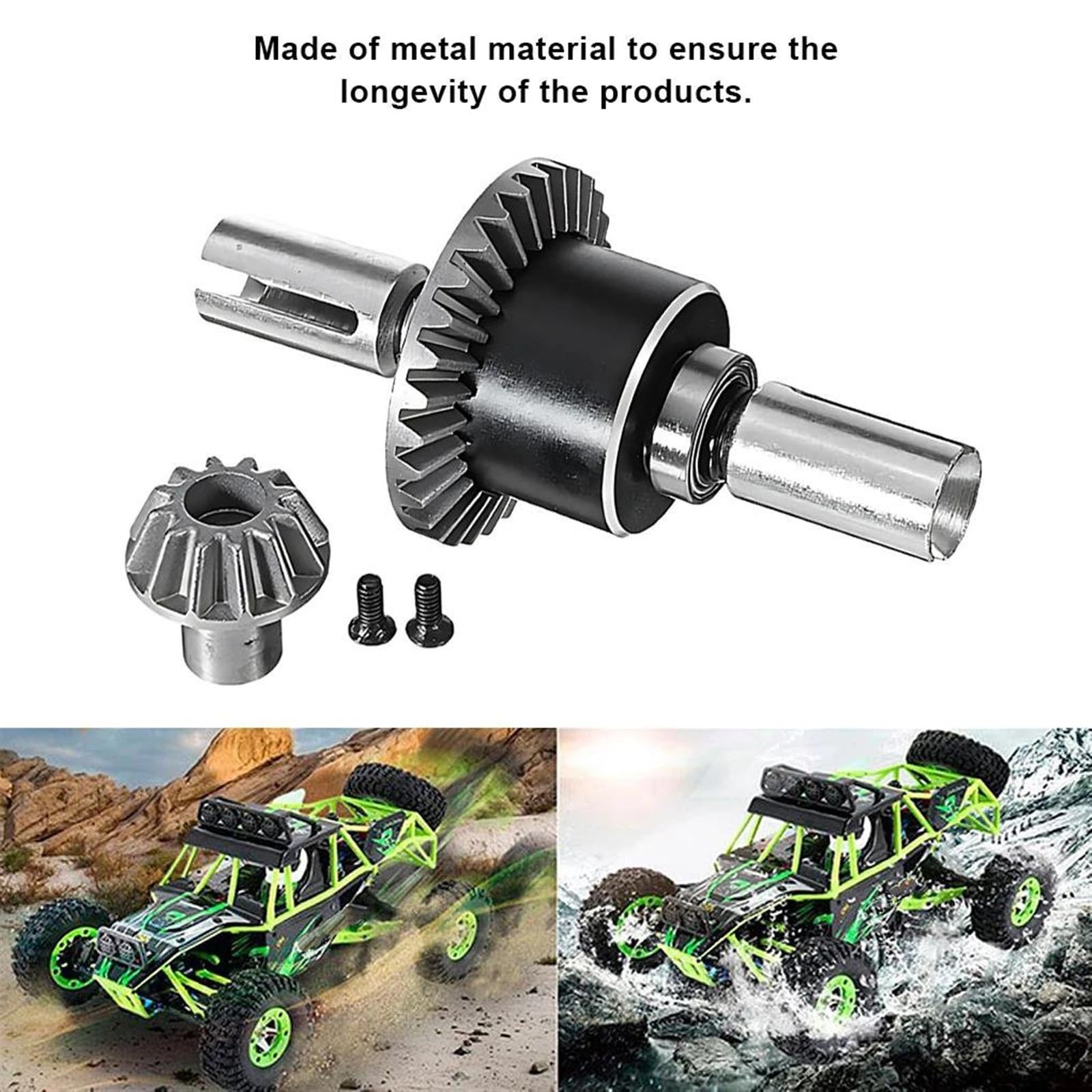 RCパーツセット Amazon.com: VBCERSDZ RC Transmission Gear Box Compatible with