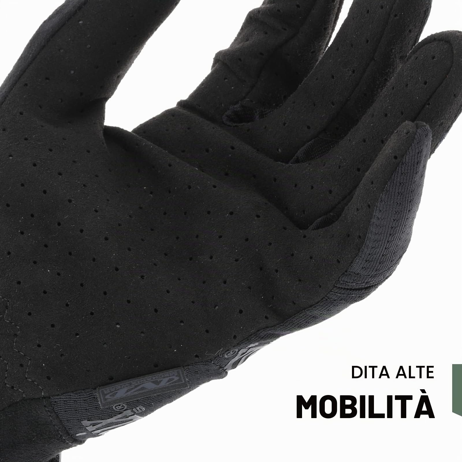 Mechanix Wear MSV-55-010 Guanti da Tiro Sportivo Specialty Vent, Covert, Large | Rete leggera traspirante per circolazione d'aria fresca, palmo ventilato da 0.6 mm; cuciture anatomiche, touchscreen 360°