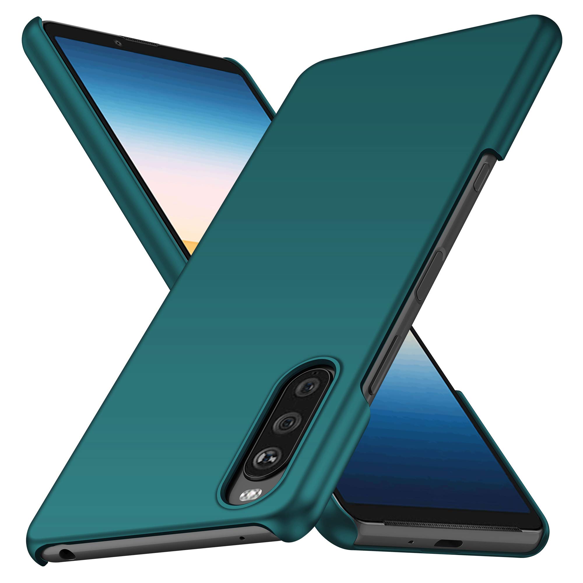 SEAHAI Cover Antiurto Per Sony Xperia PRO-I - Custodia Militare In TPU E Silicone Con Fodera In Microfibra, Blu