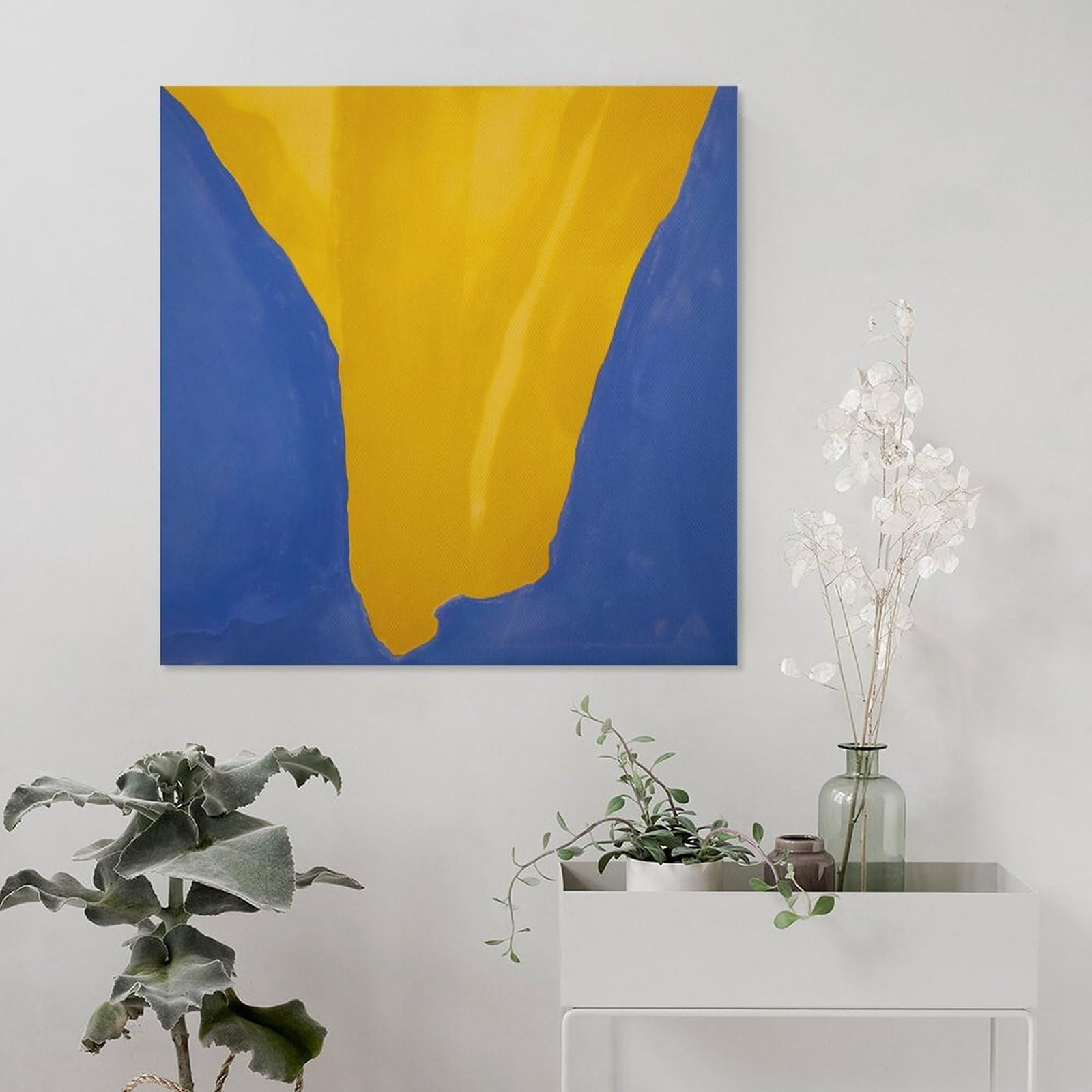 Amazon.com: BAIKAI Helen Frankenthaler Yellow Canyon Art Poster