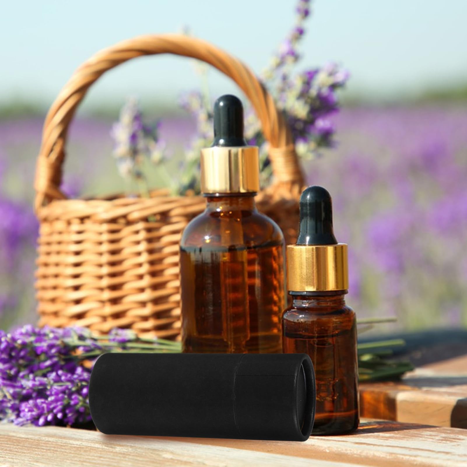 Healeved Paper Tube Packaging Box for 30Ml Essential Oil Bottles Cylinder Storage Canister with Lid Paper Jar Tube 11X11X11Cm - Image 4