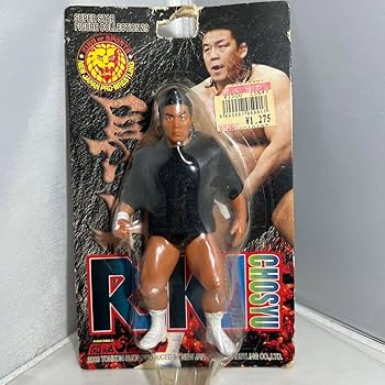 Amazon.co.jp: 長州力 フィギュア 黒シャツ プロレス : おもちゃ