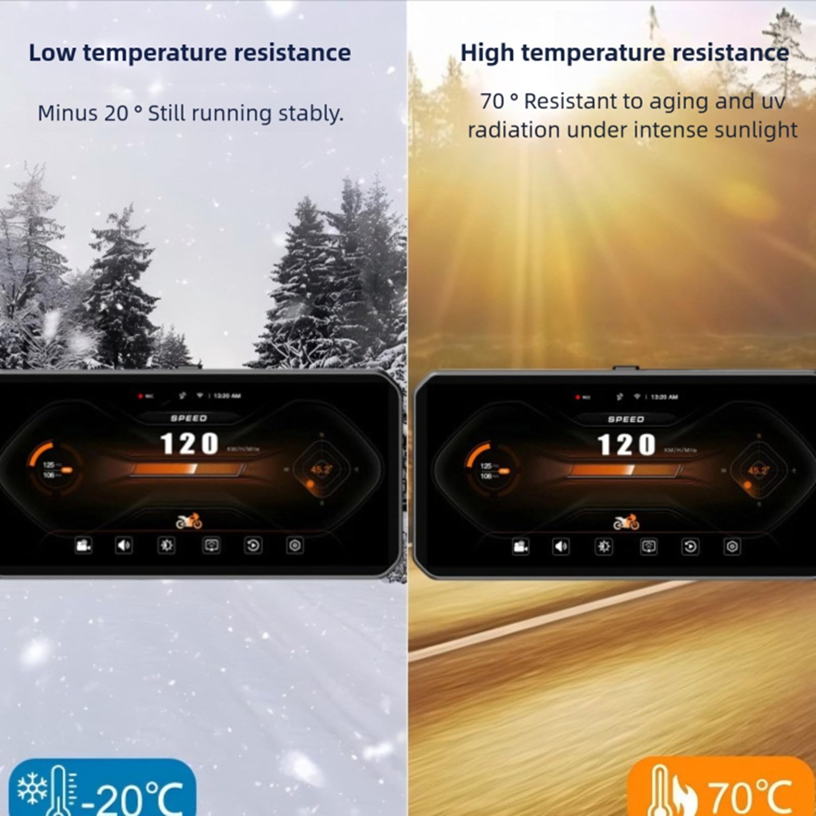 Kamera Samochodowa Motocykla 12 MP HD Podwójne Kamery do Monitorowania w Czasie Rzeczywistym i Bezpieczeństwa - Odpowiednie dla Entuzjastów Jazdy