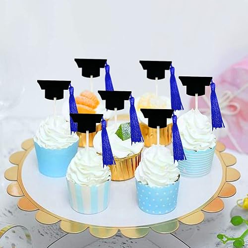 Miniatura 15 de Ercadio Paquete de 10 calcomanías de graduación 2025, calcomanías redondas de oro de clase de 2025, calcomanías adhesivas de graduación