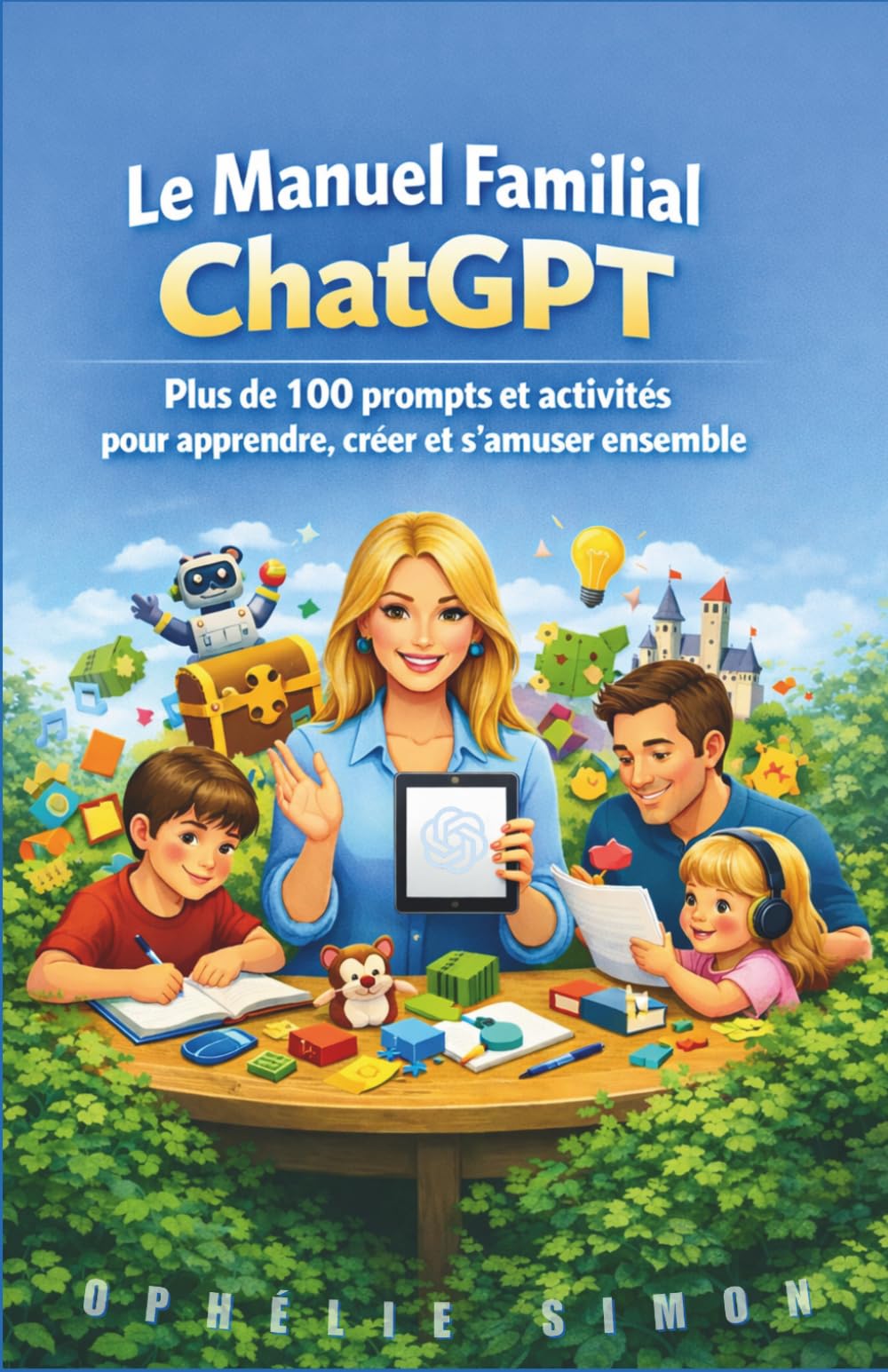 Le Manuel Familial ChatGPT : Plus de 100 prompts et activités pour apprendre, créer et s'amuser ensemble