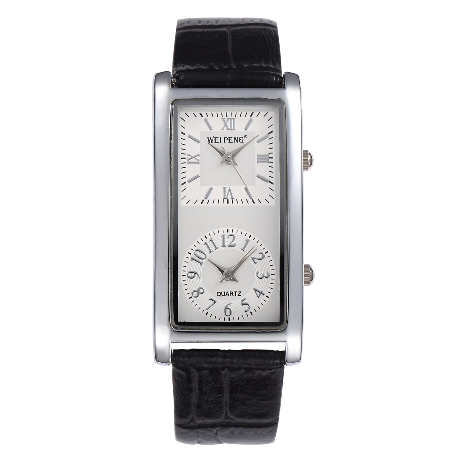 Image secondaire de Montre Femme Infinite U à Double Mouvements et Cadran Blanc