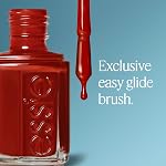 essie nail polish, vegan, glossy shine finish, salon quality formula, berry naughty, deep, 13.5ml