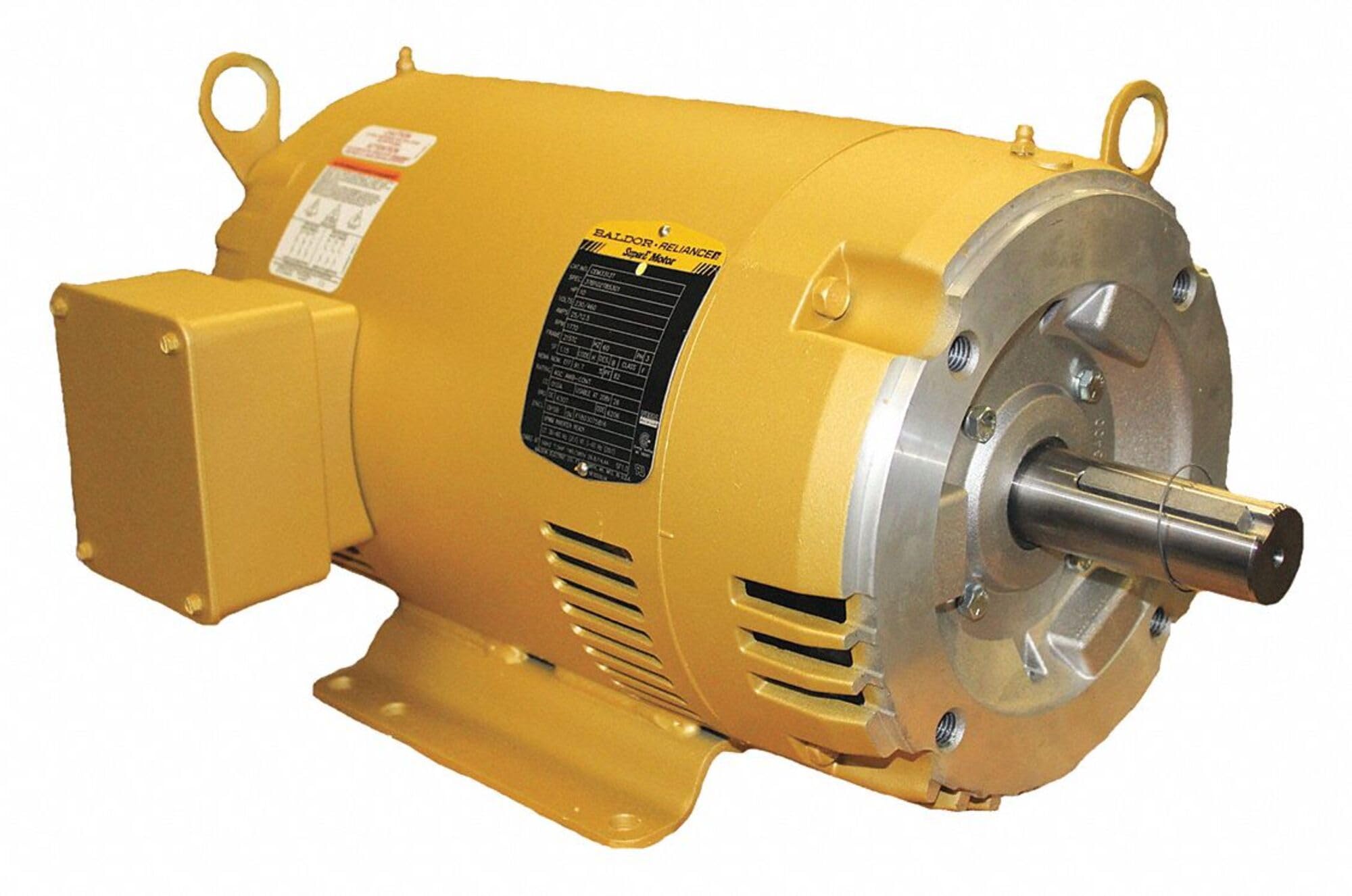 Baldor CEM3312T General Purpose AC Motor, 3 Phase, 213TC Frame, OPSB Enclosure, 10Hp Output, 3475rpm, 60Hz, 208-230/460V Voltage