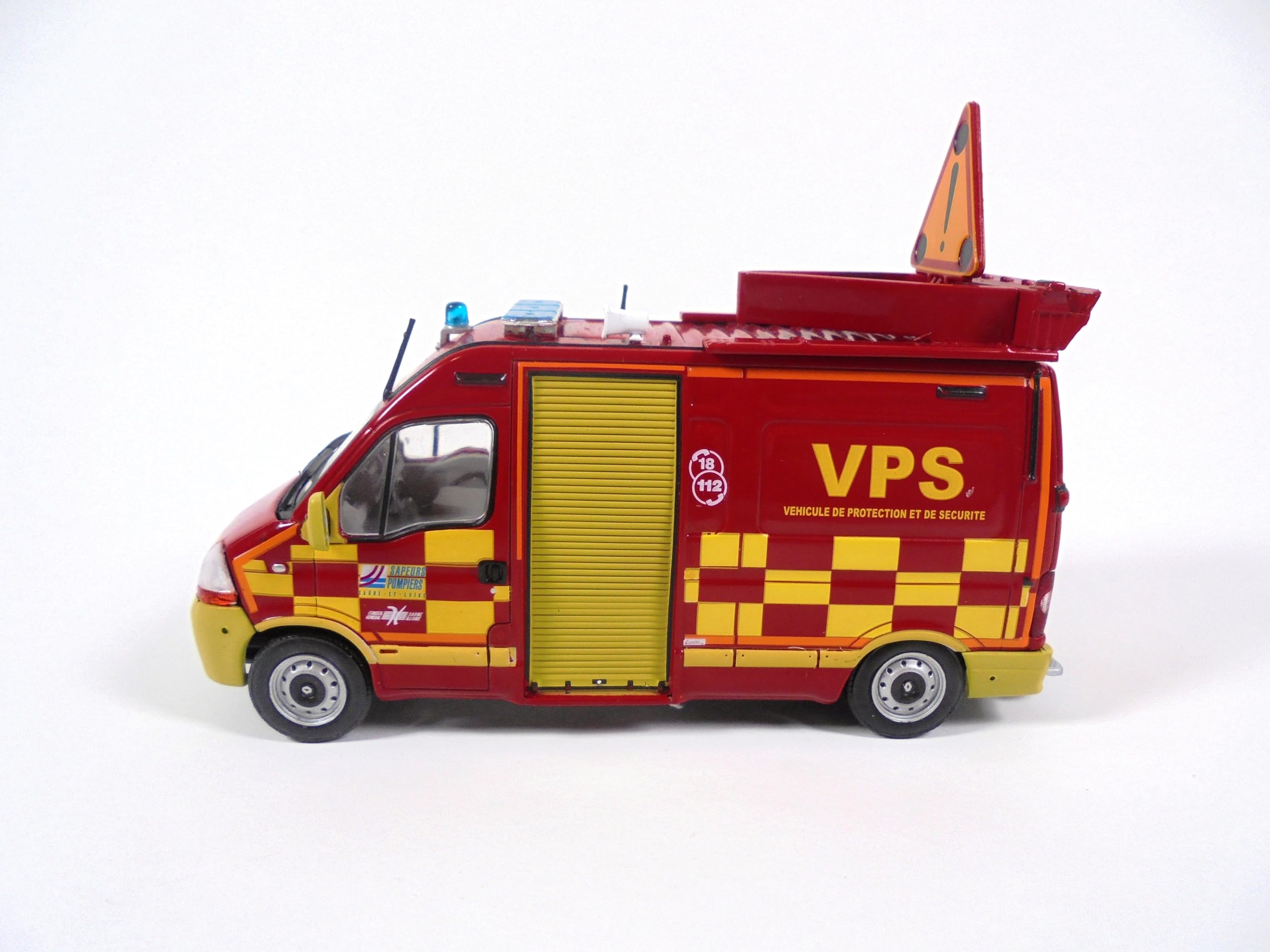 Camion Pompier 1:43 Guinard Incendie Citroën N Nancy - OPO 10 PB124 - Modèle Réduit